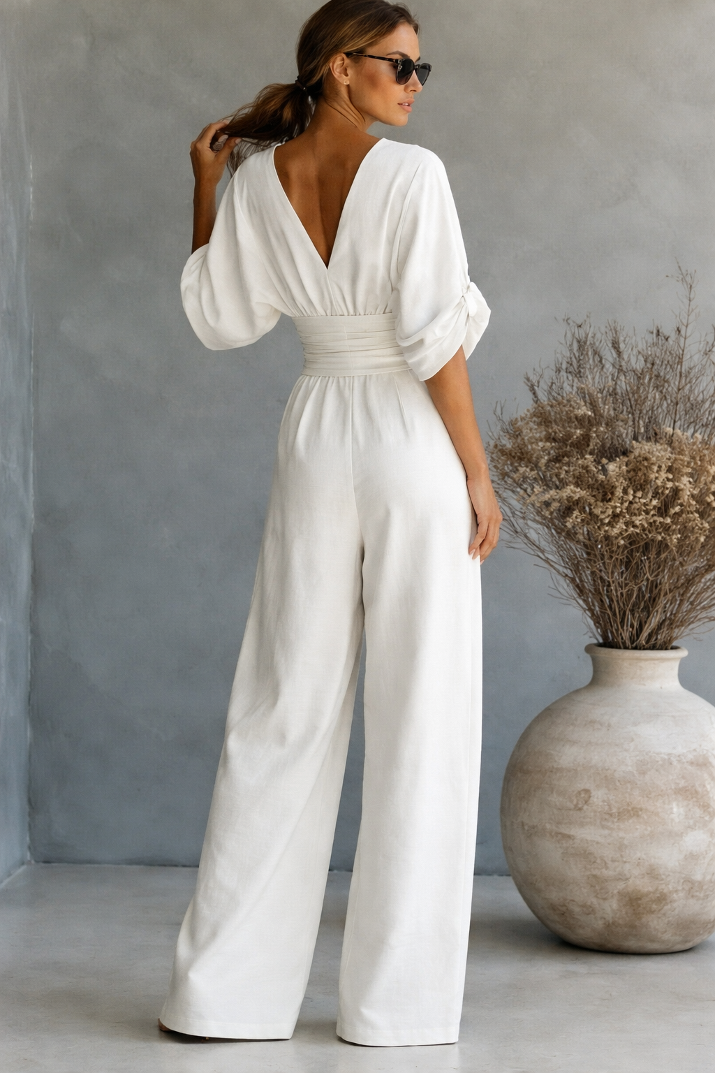RADZIMIRA | Kombinezon z rękawem kimono
