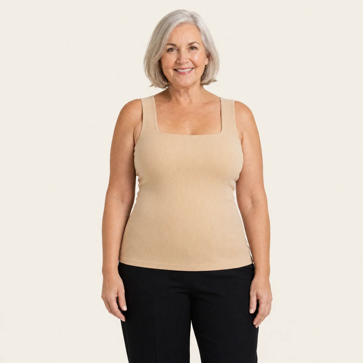 Débardeur avec soutien-gorge à compression avant