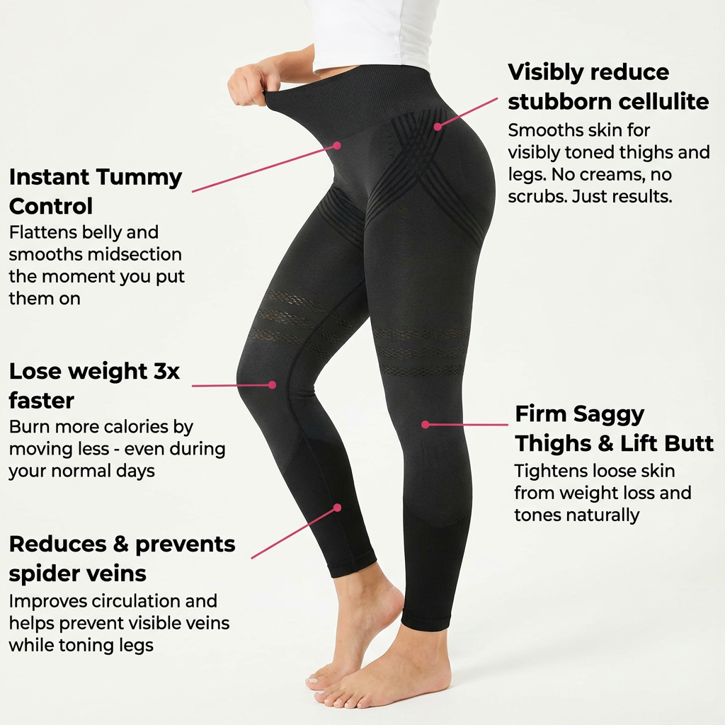 LEGGINGS SCULPTANTS 3D CURVE COMPRESSION™ 2.0
