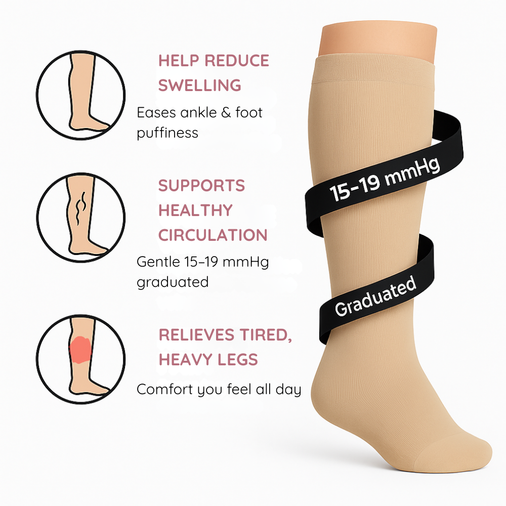 Chaussettes de Compression™ Wide-Calf