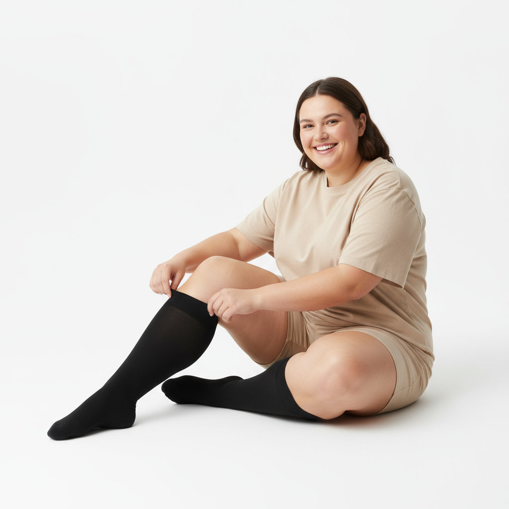 Chaussettes de Compression™ Wide-Calf