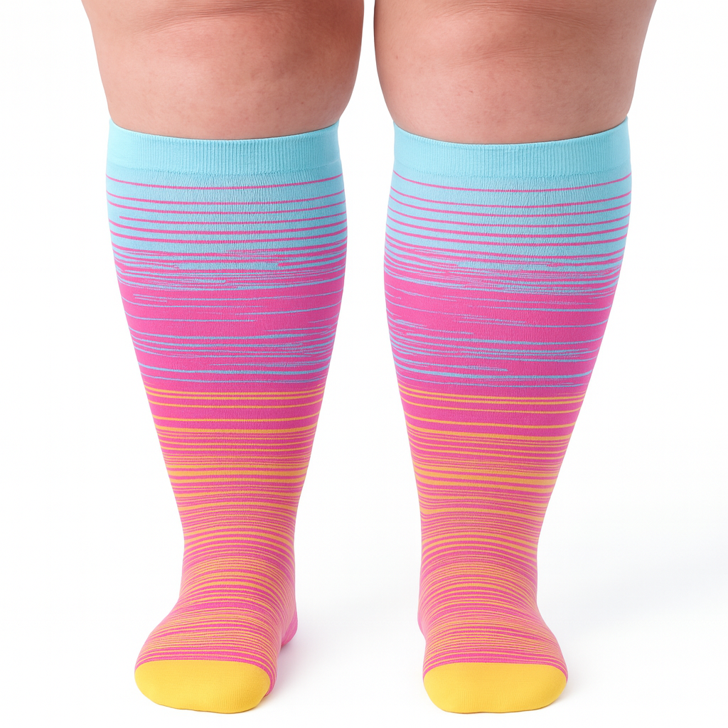Chaussettes de Compression™ Wide-Calf
