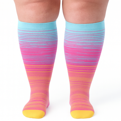 Chaussettes de Compression™ Wide-Calf