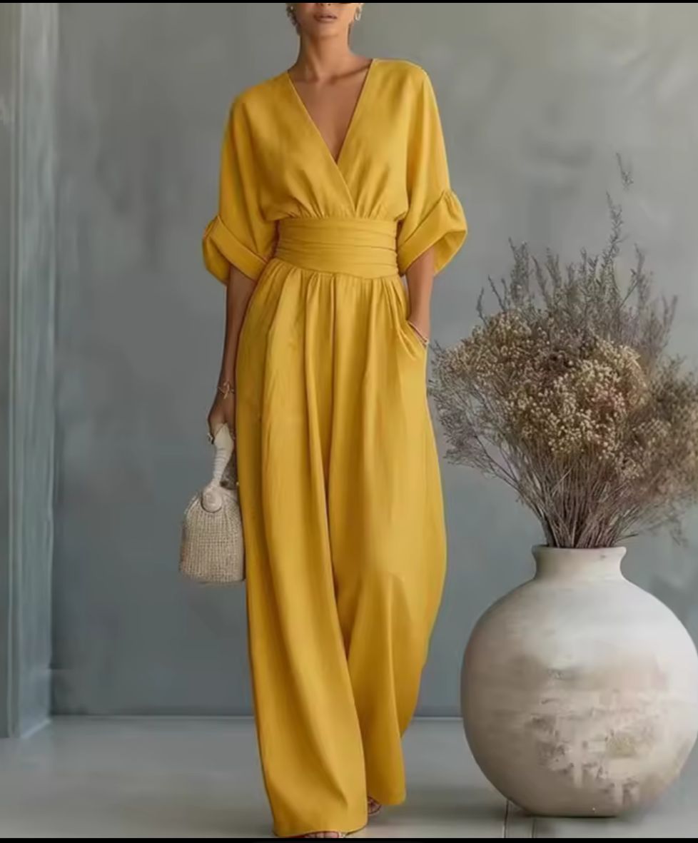 RADZIMIRA | Kombinezon z rękawem kimono