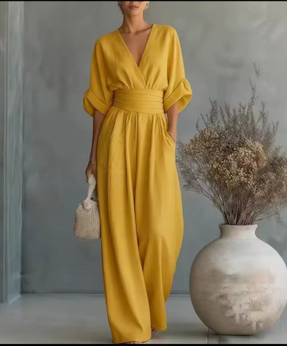 RADZIMIRA | Kombinezon z rękawem kimono