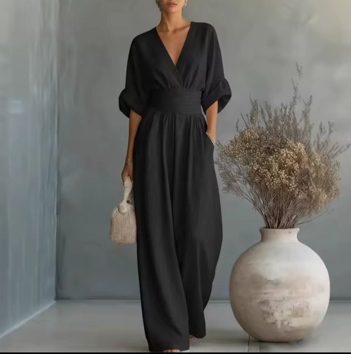 RADZIMIRA | Kombinezon z rękawem kimono