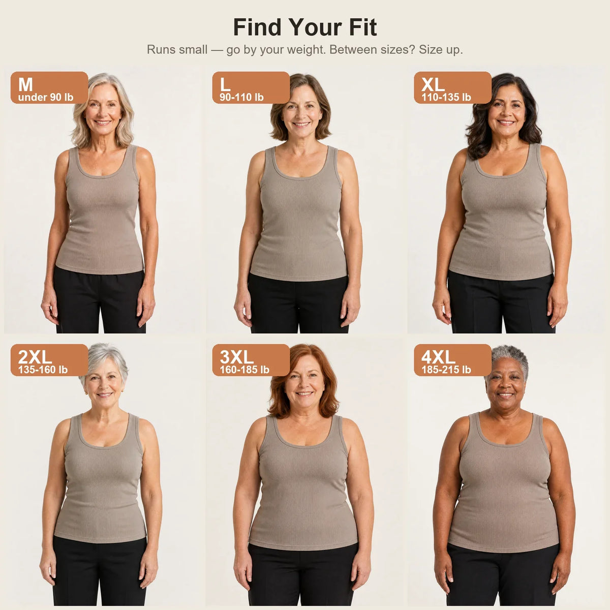 Débardeur en Bra Scoop-Neck Curve Compression™