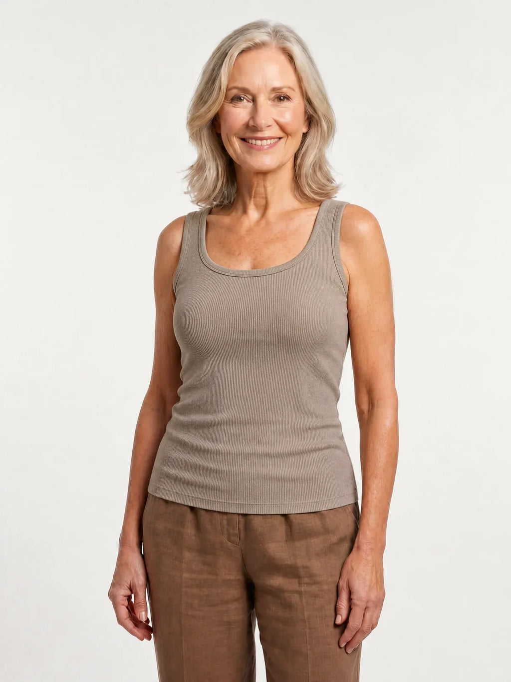 Débardeur en Bra Scoop-Neck Curve Compression™