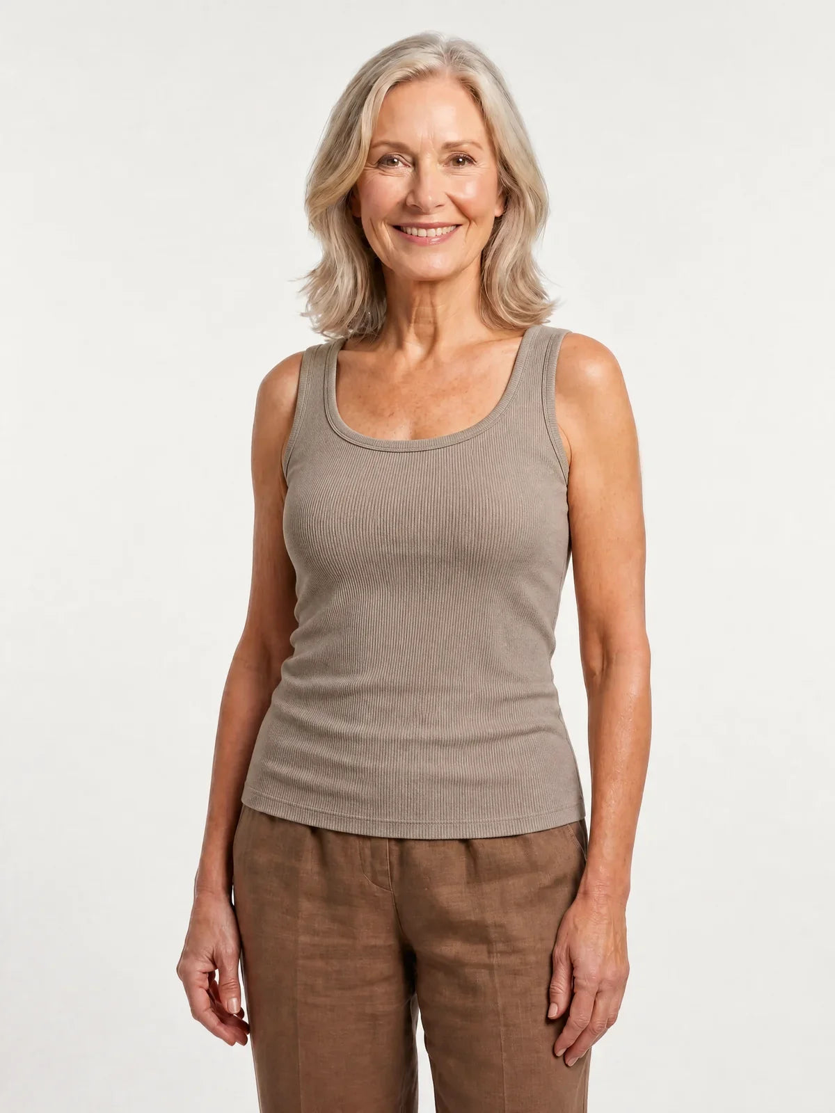 Débardeur en Bra Scoop-Neck Curve Compression™