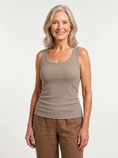 Débardeur en Bra Scoop-Neck Curve Compression™