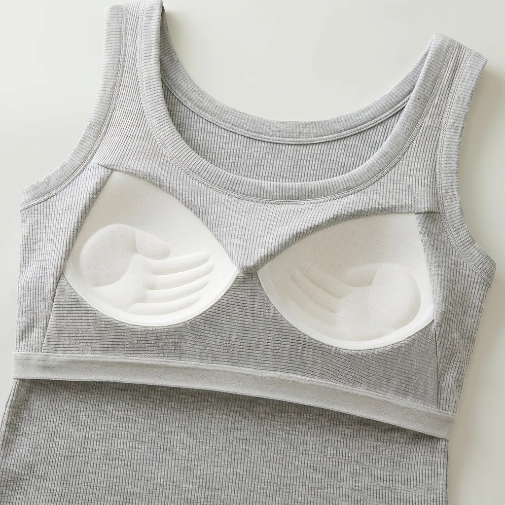 Débardeur en Bra Scoop-Neck Curve Compression™