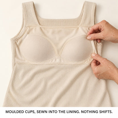 Débardeur avec soutien-gorge intégré