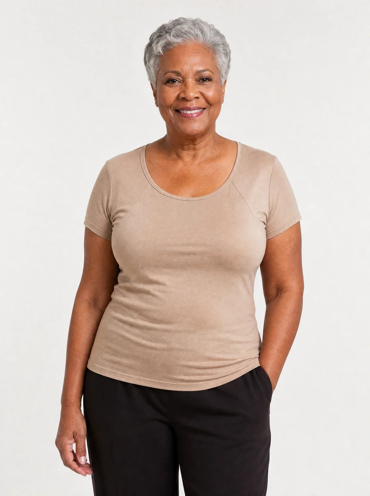 T-shirt Soutien-Gorge à Compression™ Frontale