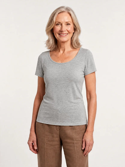 T-shirt Soutien-Gorge à Compression™ Frontale