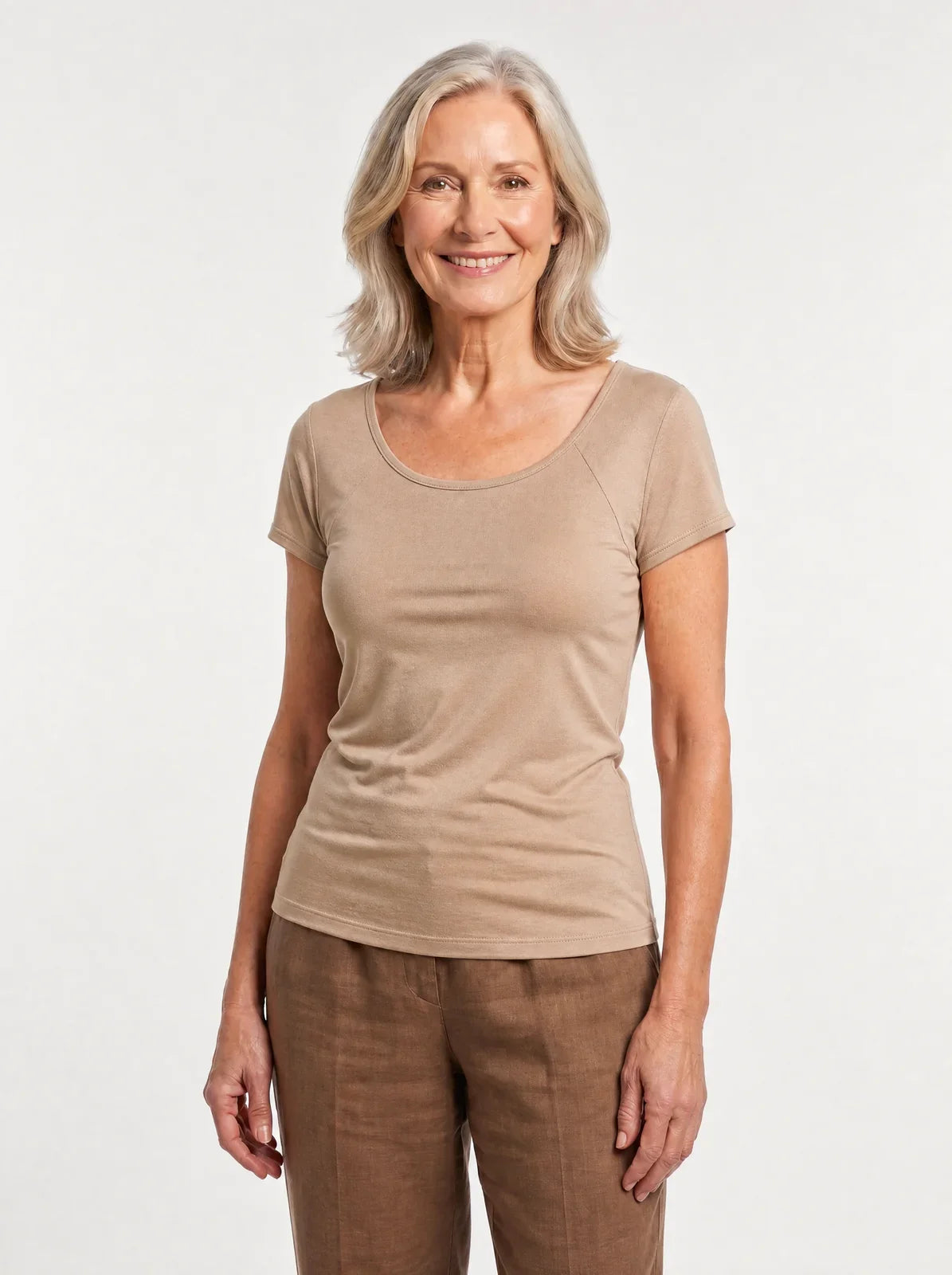 T-shirt Soutien-Gorge à Compression™ Frontale