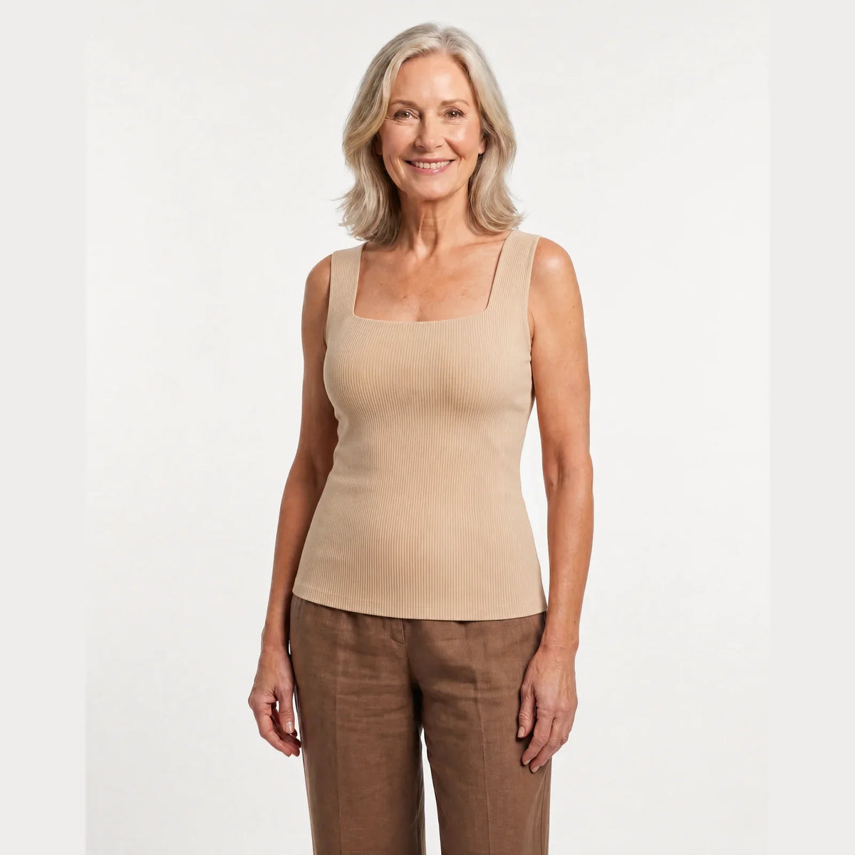 Débardeur avec soutien-gorge à compression avant